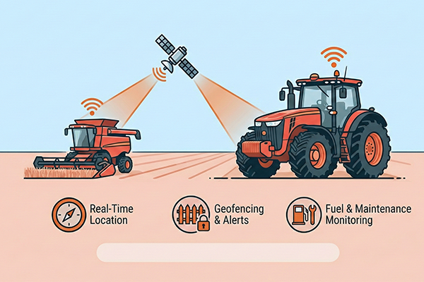 Agriculture Farm Equipment GPS Tracking