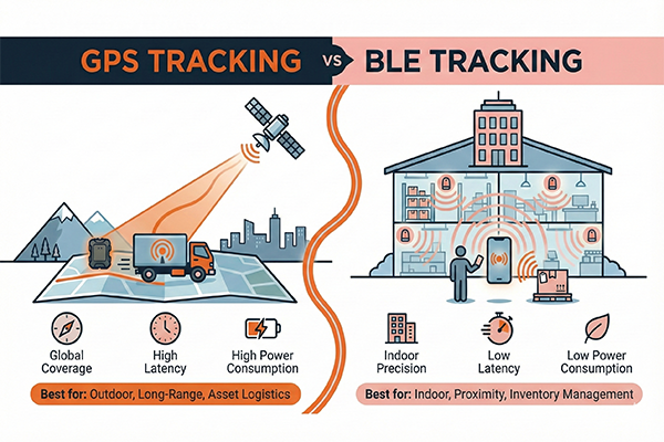 GPS Tracking vs BLE Tracking