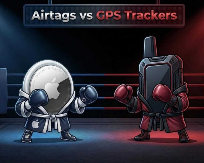 Apple AirTag vs GPS Trackers