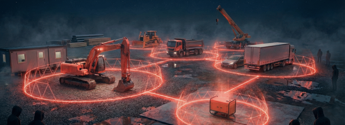 GPS Tracking for Valuable Equipment and Asset Theft