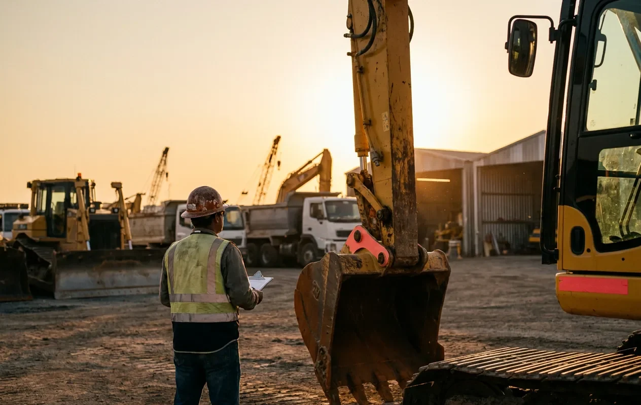 construction equipment tracking