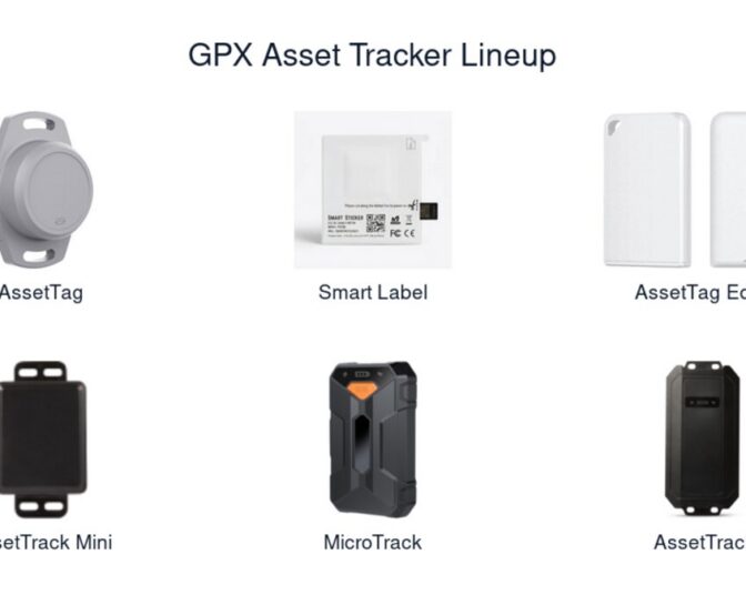 GPS asset tracker pricing: GPX asset tracker lineup