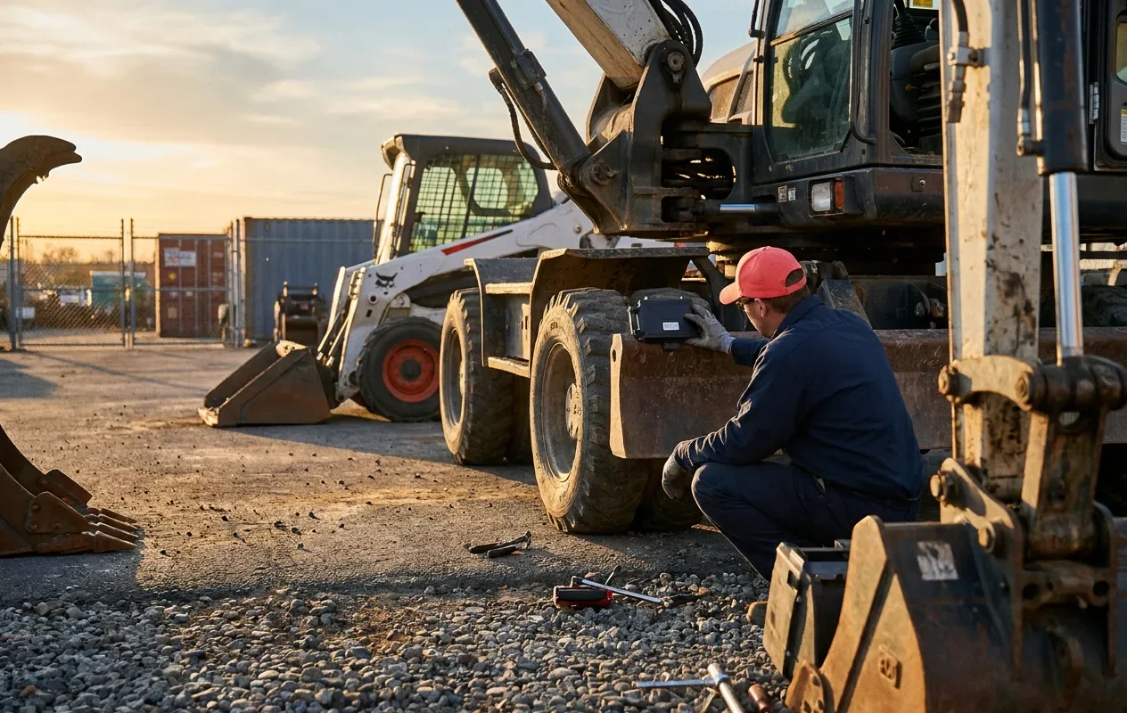 gps tracker for rental equipment