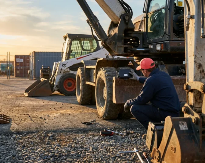 gps tracker for rental equipment