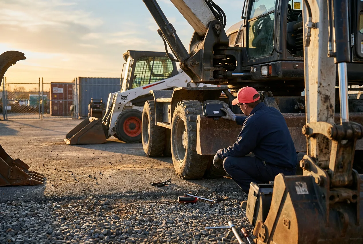 gps tracker for rental equipment