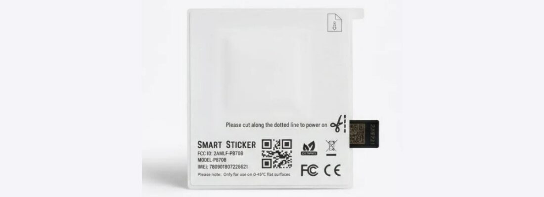 GPX SmartLabels — GPX SmartLabel disposable GPS tracking label and smart tag