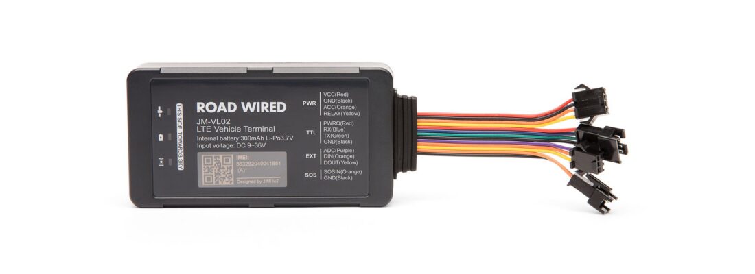 Real-time transportation visibility platform tracking device