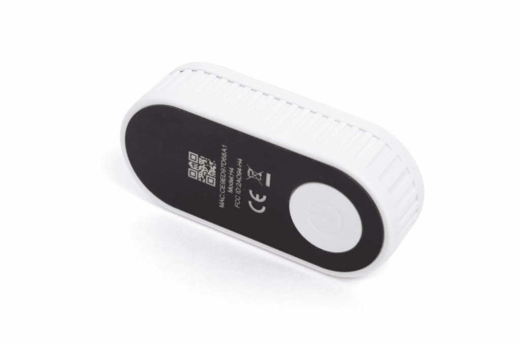 GPX AssetTemp sensor with mechanical button and LED indicators