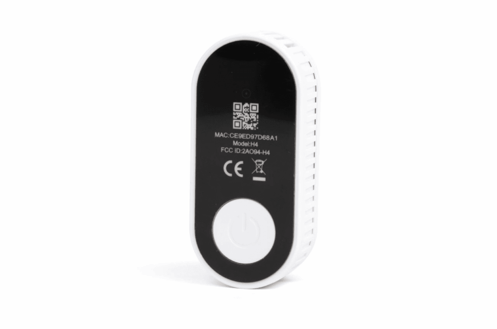 GPX AssetTemp BLE temperature and humidity sensor, detail view