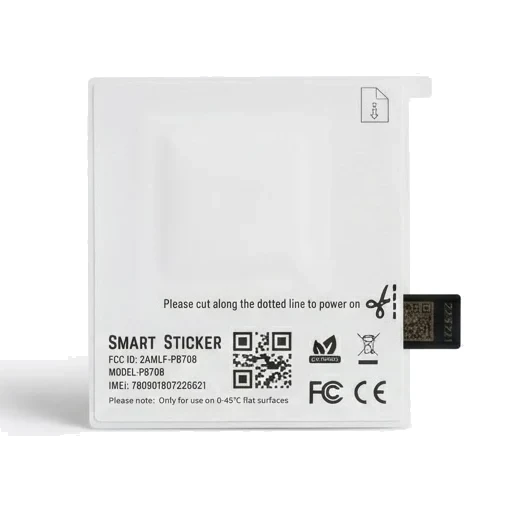 GPX SmartLabel disposable shipment tracking label